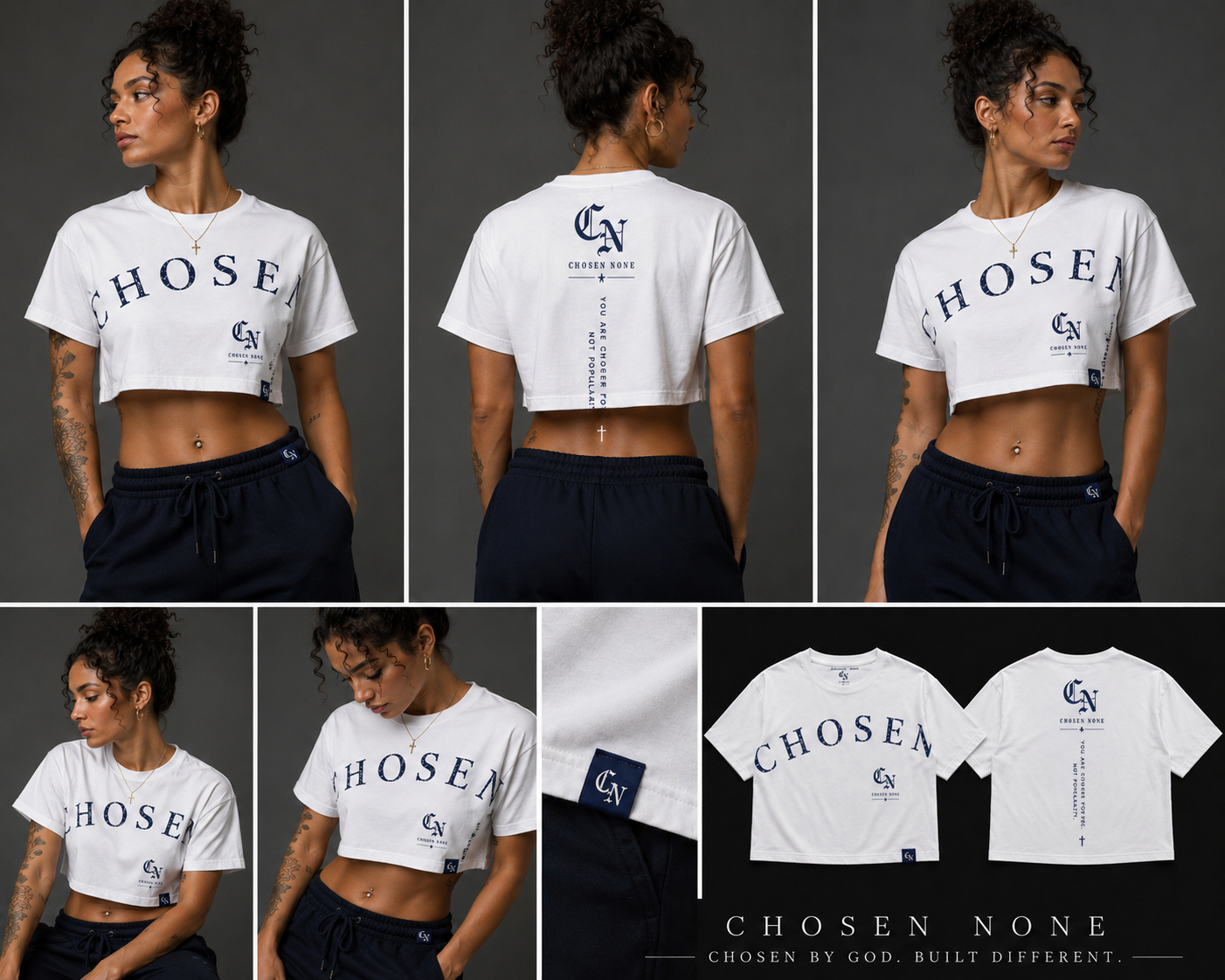 CHOSEN EXCLUSIVE CROP TOP SETS