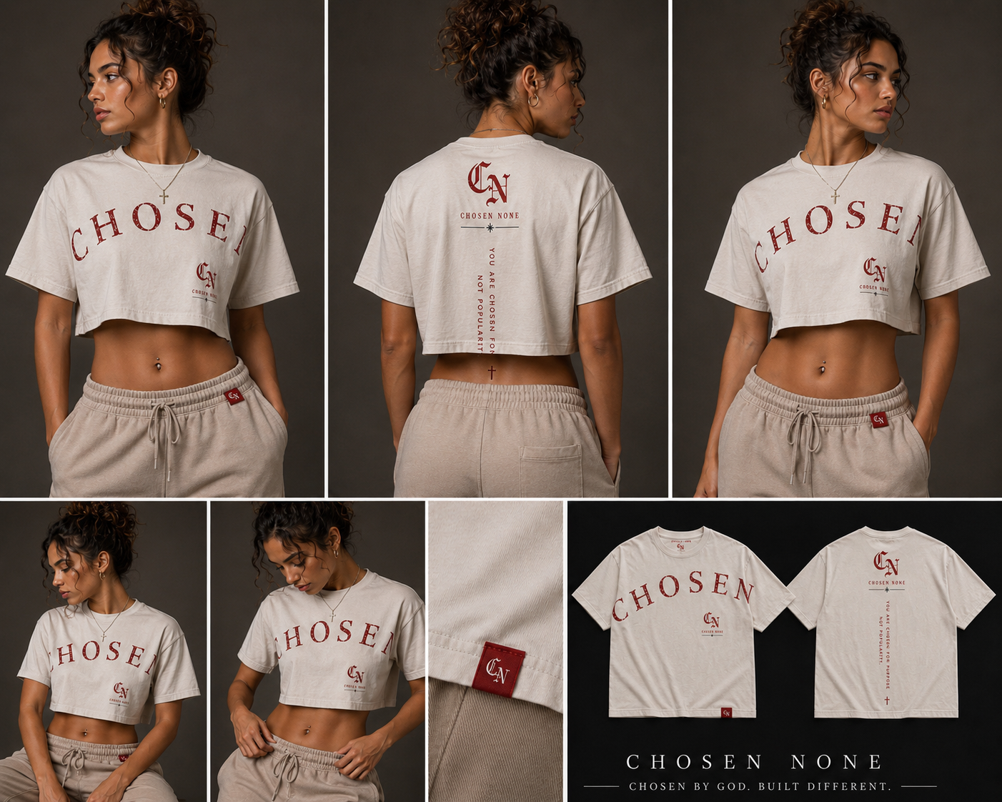 CHOSEN EXCLUSIVE CROP TOP SETS