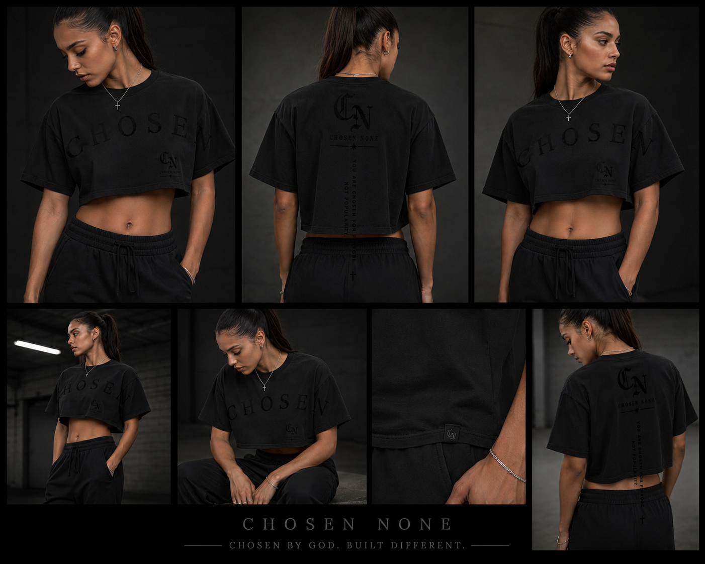 CHOSEN EXCLUSIVE CROP TOP SETS